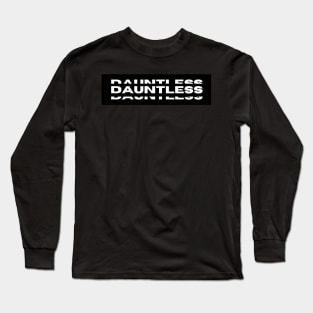 "Dauntless" Graphic Tee Long Sleeve T-Shirt